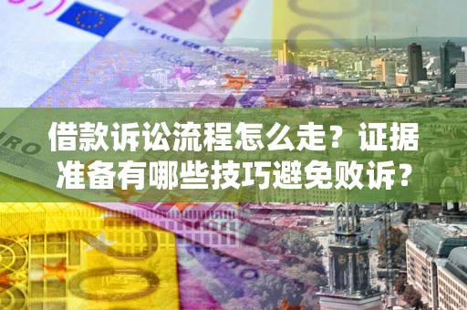 北京借款诉讼流程怎么走？证据准备有哪些技巧避免败诉？