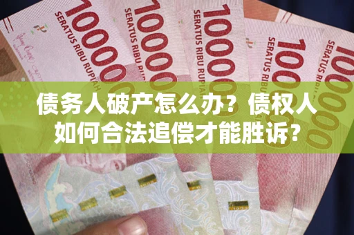 北京债务人破产怎么办？债权人如何合法追偿才能胜诉？