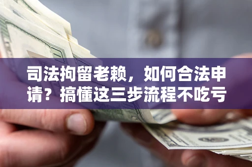 北京司法拘留老赖，如何合法申请？搞懂这三步流程不吃亏！