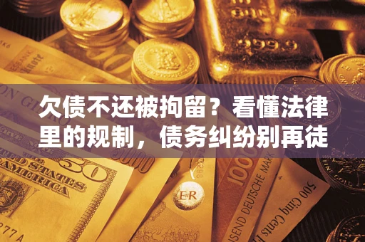 北京欠债不还被拘留？看懂法律里的规制，债务纠纷别再徒劳奔波