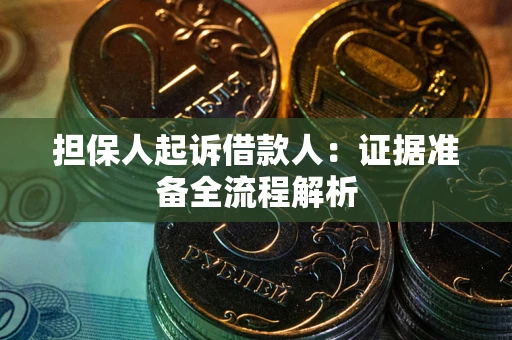 北京担保人起诉借款人：证据准备全流程解析