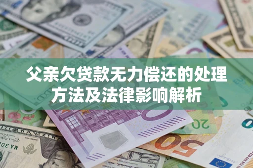 北京父亲欠贷款无力偿还的处理方法及法律影响解析