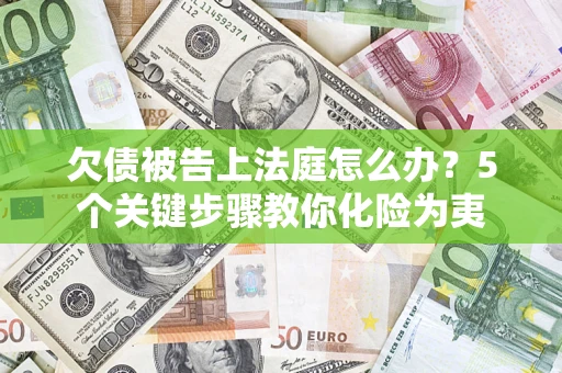 北京欠债被告上法庭怎么办？5个关键步骤教你化险为夷